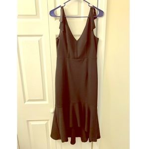 Lulus black high low dress